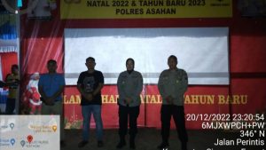 Wakapolres Asahan Tinjau Pos Pam III Simpang Empat