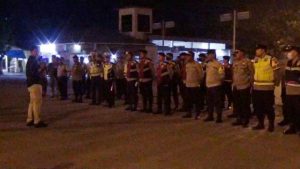 Cegah Tauran, Begal, Balap Liar Polisi Patroli Malam Ke Sejumlah Titik Di Wilkum Polsek Tanjung Morawa.
