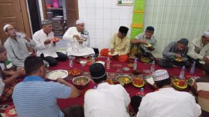 Anggota Polresta Deli Serdang IPDA Pol Heru Ardiansyah Mengajak Masyarakat Sunggal Dzikir Bersama di Malam Tahun Baru 2023