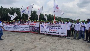 Tolak Kebijakan Denda Pemanen, Buruh PT SMA Gelar Aksi Mogok Kerja