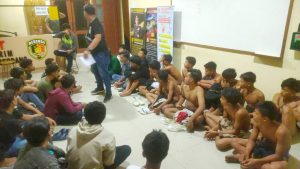 Polresta Deli Serdang Ringkus 58 Remaja Diduga Anggota Geng Motor yang Resahkan Masyarakat