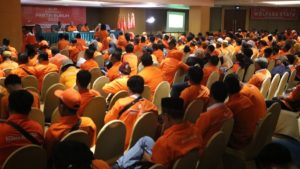 Kacau, Rakernas 1 Partai Buruh  Pindah Ruangan Rapat