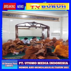 44 Biksu Thudong Berdo’a di Masjid Viral di Medsos, Ketua MUI: Kebablasan