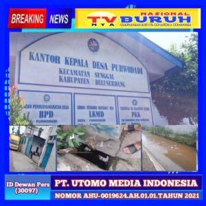 Diduga Pemerintah Desa Purwodadi Terima Upeti dari Perusahaan, Bukti’nya! Limbah Cairan Pabrik Dibuang Sengaja ke Drainase Warga Aman-aman Saja