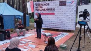 Ini Pesan Dari Buruh Perempuan Asal Flores Yang Mengikuti Workshop Media Perdjoeangan FSPMI Jawa Timur