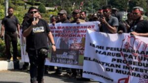 Regen Erasi Sitindaon, Koodinator Demo, Minta Presiden Jokowi, Atensi Permasalahan Muara Opu