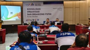 Panas! Agenda Konsolidasi FSPMI Jawa Timur Dalam Rangka Evaluasi Internal
