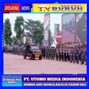 Kapolda Sumut Agung Setya Imam Effendi Sambut Perayaan HUT Ke-78 Bhayangkara dan Bertindak Sebagai Inspektur, Pangdam I/BB, Mayjen TNI Mochammad Hasan Ucapkan Selamat