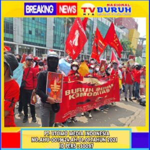 Kurir J&T Demo di Depan Kantor Global Bintang Timur Tuntut Pesangon