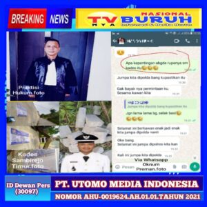 Menutupi Pembangunan Dana Desa, Diduga Kepala Desa di Kecamatan Percut Sei Tuan Intimidasi Wartawan Pakai Jasa Oknum Preman, Begini Kata Praktisi Hukum?