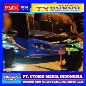 Diduga Ugal Ugalan Bus DAMRI BK 7336 UA Tabrak Pejalan Kaki Hingga Tewas Dilokasi Kejadian