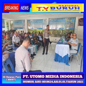 Satlantas Polresta Deli Serdang Bersama Forum Lalulintas Laksanakan Sosialisasi dan Pemasangan Rambu Himbauan