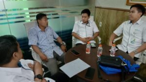 DPC PPMI Langkat Dan Aktivis Aliansi Solidaritas Peduli Serikat Pekerja/ Serikat Buruh Kunjungi BPJS Ketenagakerjaan Cabang Kota Medan 