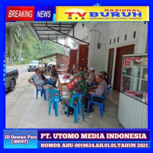 Forkopimcam Muara Sipongi Kumpul Bareng Coffee Morning Dengan Tokoh Masyarakat