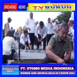 Wamentan Hadir Di Kecamatan Batang Kuis, Pj Bupati Ds Wiriya Al Rahman Dampingi Sudaryono Peluncuran Food Estate Mini