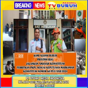 Ribuan Peserta Aliansi Buruh Provinsi Riau Batalkan Aksi Demo, Penyebabnya karena ini?