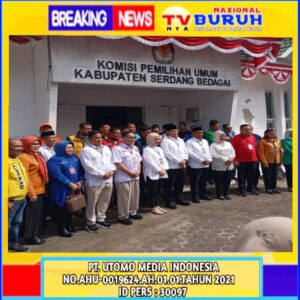 Pendaftaran Calon Bupati dan Wakil Bupati Kabupaten Serdang Bedagai