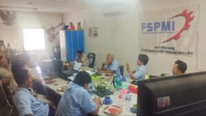 Diskusi Organisasi, FSPMI PT. YIMM Lakukan Kunker ke PUK PT. MKM Jakarta 