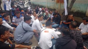 KC Beserta PC SPA FSPMI Tangerang Galang Aksi Solidaritas Ke PT. Kobe Boga Utama