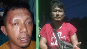 Dua Anggota SatPam 1.KRP PTPN IV Regional-I, Babak Belur Dihajar Massa