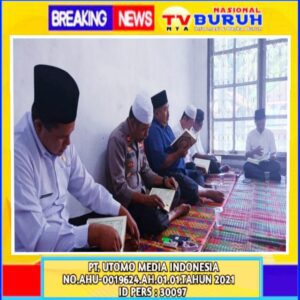 Kapolsek Muara Sipongi Mengikuti Khatam Al-Quran Tahap 7 Dengan Penuh Semangat di Kelurahan Pasar Muarasipongi