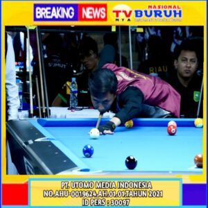 Pertandingan Cabor Biliar PON XXI Aceh -Sumut Resmi Dibuka