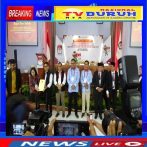 KPU Deli Serdang Tetapkan Pasangan Calon Bupati Dan Wakil Bupati Deli Serdang, Nomor Urut 2 Dipegang Asriludin Tambunan