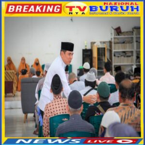 Ratusan Anggota Perhimpunan Tuna Netra Indonesia Mengikuti Barzanji Hasan Basri Sagala dalam Peringatan Maulid Nabi
