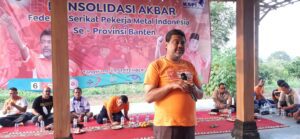 Hadiri Konsolidasi Akbar FSPMI Banten, Said Iqbal : Target Banten Harus Terpenuhi 