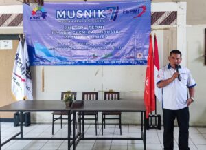 Tukimin, DPW FSPMI Banten hadiri MUSNIK ke-7 PT. ACI – Yuwon United