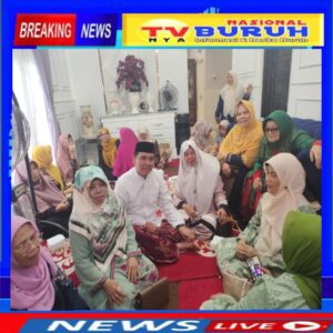 Puluhan Ikatan Keluarga Labuhan Batu Silaturahmi dengan Cawagubsu H. Hasan Basri Sagala