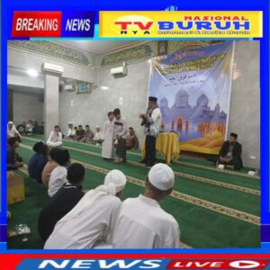 Kevin Leonardi Penganut Budha Bersyahadat Masuk Islam di Acara Maulid Nabi di Medan Sunggal