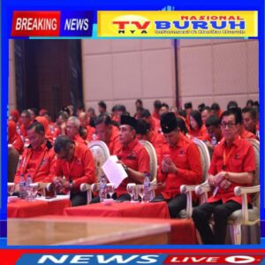 Rakerdasus DPD PDI Perjuangan Sumatera Utara Pecah Rekor Internal