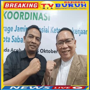 Pj Walikota Andri Nourman AP MSi Pimpin Rakor Universal Coverage Jamsostek Kota Sabang