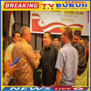 Beginilah Saat Hasan Basri Sagala Bertemu Wakil Ketua Tim Pemenangan Bobby-Surya