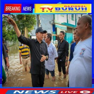 Cawagubsu Hasan Basri Sagala Berkunjung ke Tebing Tinggi untuk Bertemu Kerabatnya, Spontan Mendatangi Masyarakat Korban Banjir di Pajak Inpres