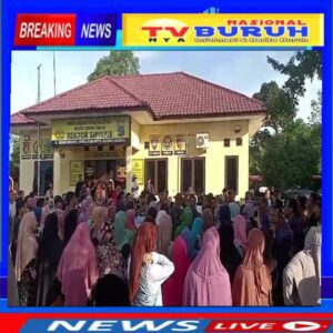 Emak-Emak Unjuk Rasa Tuntut Kapolsek Sipispis Tangkap Pengedar Narkoba di Desa Marjanji, Kapolsek Tulis Surat Pernyataan Keseriusannya ke Warga, Begini Isi Suratnya?