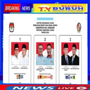 KPU Deli Serdang Akan Gelar 3 Kali Debat Kandidat Paslon Bupati/Wakil Bupati Deli Serdang di Pilkada 2024