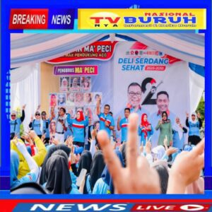 Bangun Kesadaran Pentingnya Kesehatan dan Pemimpin yang Peduli Kesehatan, Ma’ Peci Lakukan Ini