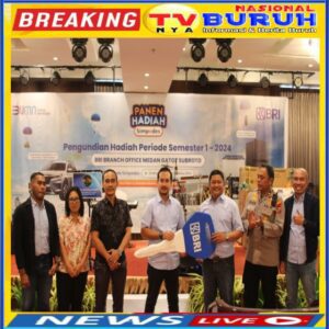 Panen Hadiah Simpedes Semester I Tahun 2024, Nasabah Unit Kapten Muslim Medan Raih 1 Unit Mobil