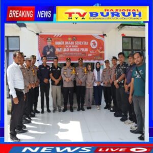 Polres Padanh Lawas Menyelenggarakan Kegiatan Donor Darah Secara Serentak yang Dilaksanakan di Klinik Pratama