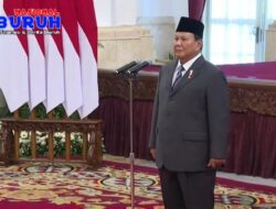 Presiden Prabowo Subianto Membubarkan Satuan Tugas Percepatan Sosialisasi Undang-Undang Cipta Kerja