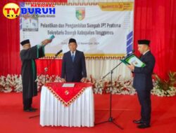 Sekretaris Daerah Tanggamus Resmi Dilantik 