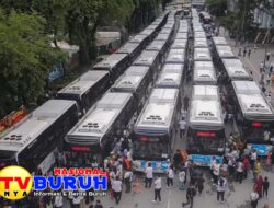 Bus Listrik Medan Kembali Beroperasi Pasca Banjir