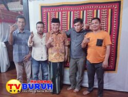 Kepala Pekon Padang Ratu Sumantri bersama Helmi Batin Berkunjung Bersilaturahmi untuk Mengucapkan Selamat Kepada Saleh Asnawi Bupati Terpilih di Tanggamus
