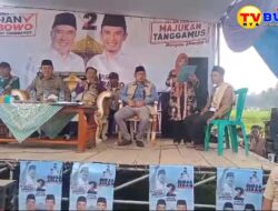 Calon Bupati Tanggamus nomor urut 02 H. Moh. Saleh Asnawi mengukuhkan Tim Pemenangan Jalan Lurus Perubahan di tiga kecamatan