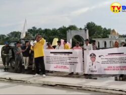 Plt Bupati Rokan Hilir Di Demo Masyarakat dan Mahasiswa Terkait dana APBD-P di tahun 2024
