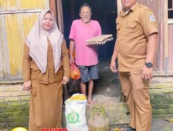 Pasca Maling Masuk Rumah Warga Disiang Bolong, Pemerintah Desa Tanjung Morawa.B Respon Cepat Beri Bantuan