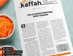 Pelajaran Penting Dari Suriah