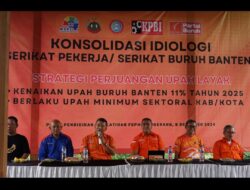 Bicara Strategi Upah, Buruh Se-Banten Lakukan Konsolidasi Ideologi 
